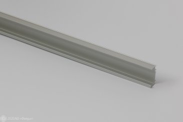 Профиль для LED-подсветки 901127 для фасадов без ручек (51х24 мм), серебро, 6 м.