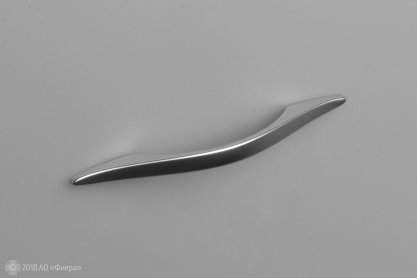 FS066 Мебельная ручка-скоба, 96 мм, хром матовый