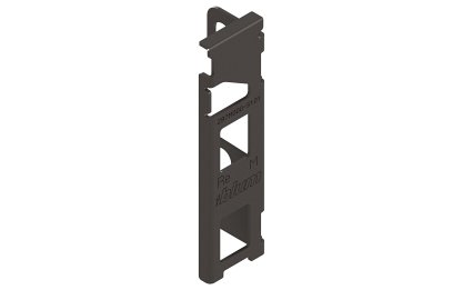 LEGRABOX держатель задней стенки из ДСП, высота 102 мм, правый, гавана коричневый