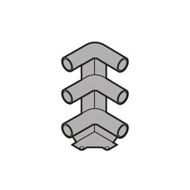 TANDEMBOX, Угловые держатели для выдвижной галереи тройные