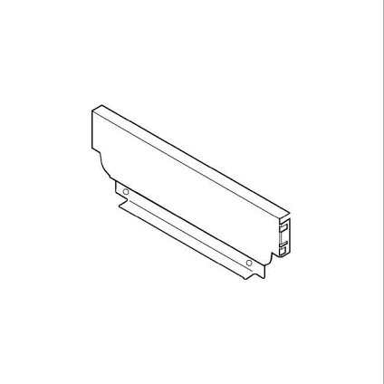 TANDEMBOX, задняя стенка M 96/900мм, серая