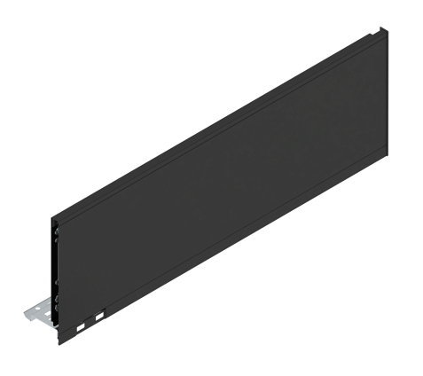 Царга LEGRABOX pure, высота C (177,0 мм), НД=550 мм, правая, терра-черный