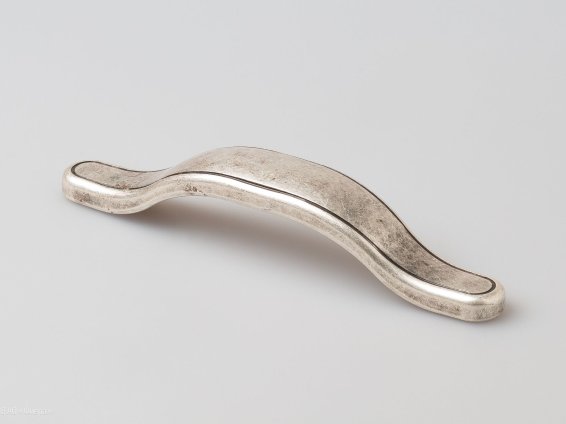 1484 мебельная ручка-скоба 160 мм состаренное серебро