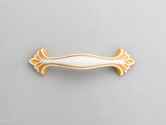 Fenice мебельная ручка-скоба 96 мм золото прованс