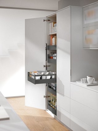 Внутренний ящик TANDEMBOX antaro TIP-ON BLUMOTION (высота D 224, глубина 300 мм 10-20 кг), серый орион