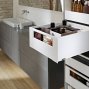 Внутренний ящик LEGRABOX pure TIP-ON BLUMOTION (высота C 177, глубина 270 мм, 10-20 кг), терра-черный